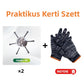 ⚙️ Cserélhető vágófej fűnyíróhoz / szálvágóhoz – acél vágófej fűnyíráshoz（150mm/5mm）