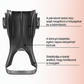 👣 Állítható lábtartó felfújható béléssel