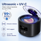 🥳2026-OS AKCIÓ🥳💞Több mint 50 ezer eladott darab!🦷 Denture Dome ultrahangos UV-C tisztító – Frissebb, tisztább fogsor mindössze 5 perc alatt