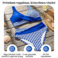 👙 Színblokkos bikini S–3XL: Stílusos és alakformáló kétrészes fürdőruha 🌊