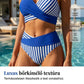 👙 Színblokkos bikini S–3XL: Stílusos és alakformáló kétrészes fürdőruha 🌊