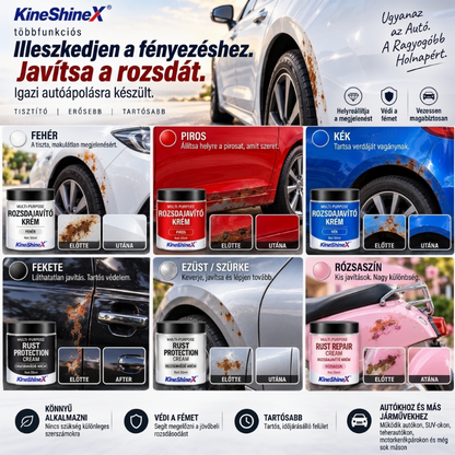 🚗 Rozsda javító krém autóhoz és háztartási fémhez