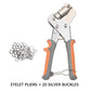 🎉 ΕΚΠΤΏΣΕΙΣ 50% 🔥✨ Σετ τανάλια για τρύπες — στιβαρό και ανθεκτικό, πλήρως εξοπλισμένο, για καμβά και δέρμα 🔩