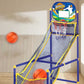 ⛹️50% kedvezmény🏀Gyerekeknek szóló beltéri kosárlabda-játékgép (4 labdával)🎯