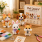 🧵 Készítsen aranyos 3D állatfigurákat – 3D gyöngy kisállat barkácskészlet 🎨