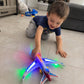 ✈️ Hanggal és LED-es világítással ellátott elektromos modellrepülőgép
