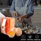 🍳 Gyors tojásfeltörő eszköz – Több száz tojást nyithatsz meg gyorsabban és tisztábban 🔥