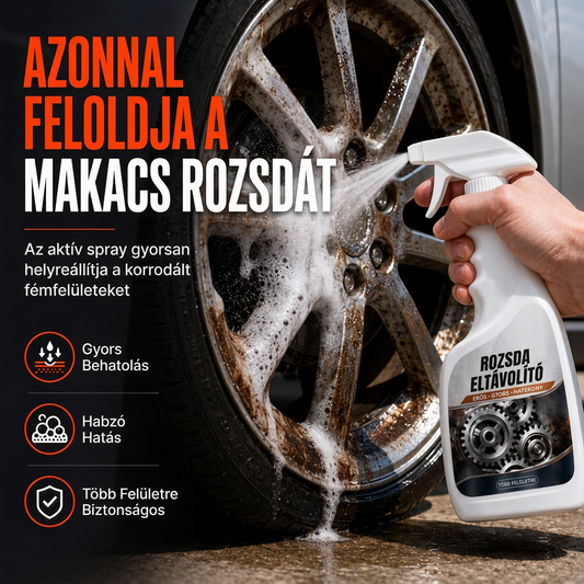 Fémrozsdaeltávolító és csavarlazító spray
